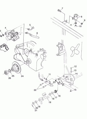 REAR BRAKE / FOOT PEDAL - A99CH45IA (4949154915C009)