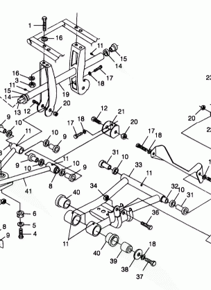 REAR SUSPENSION - A99CH45IA (4949154915C007)