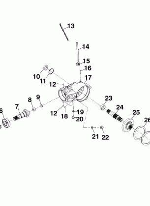 FRONT HOUSING - A99CH45CA (4949154915D003)