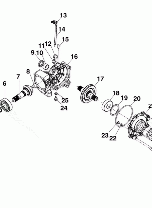 FRONT HOUSING - A99CH45CA (4949154915D004)