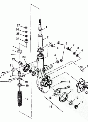 FRONT STRUT - A99CH45IA (4949154915B005)