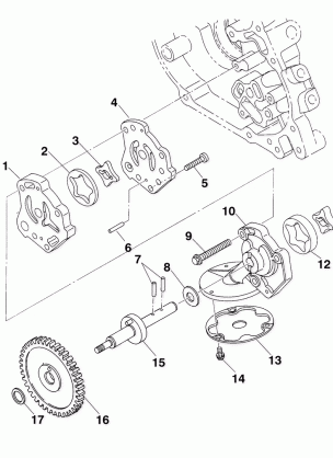 OIL PUMP - A99CH45CA (4949154915E002)