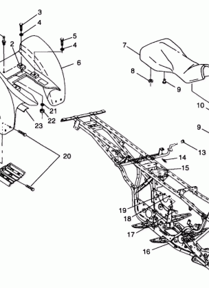 REAR CAB - A99AE50DA (4949204920a006)