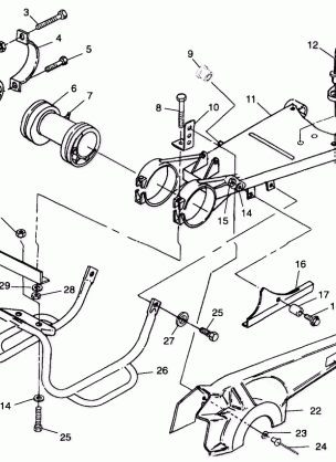 SWING ARM / GUARD MOUNTING - A99AE50DA (4949204920c007)