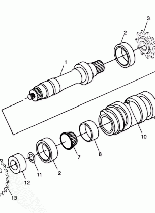 CENTER TIGHTENER - A99AE50DA (4949204920c004)