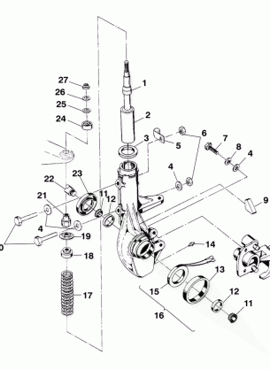 FRONT STRUT - A99CH50EB (4949114911b007)