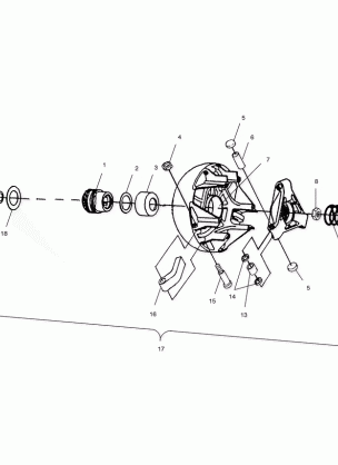 DRIVE CLUTCH - A99CH50EB (4949114911c004)