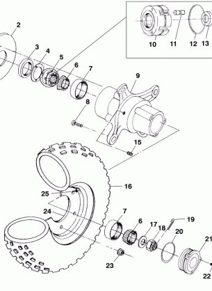 FRONT WHEEL - A99CH50EB (4949114911b008)