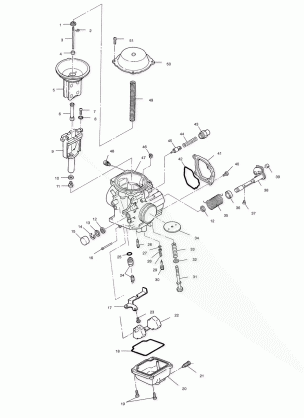 CARBURETOR - A99CH50EB (4949114911d011)