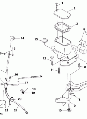 CONTROLS - MASTER CYLINDER / BRAKE LINE - A99CH50EB (4949114911b011)