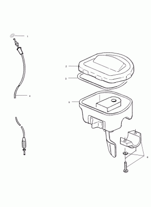 CONTROLS - THROTTLE ASM. / CABLE - A99CH50EB (4949114911b010)