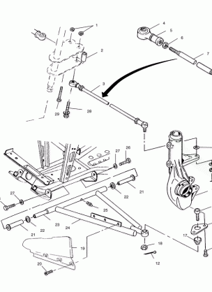 A-ARM / STRUT MOUNTING - A99CH50EB (4949114911c003)