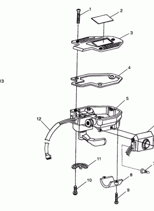 CONTROLS - THROTTLE ASM. / CABLE - A99AE50DA (4949204920c001)