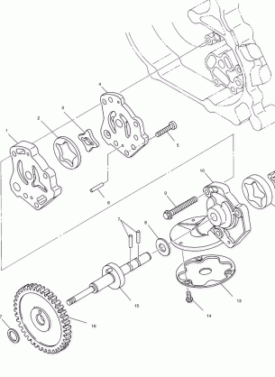 OIL PUMP - A99AE50DA (4949204920e004)