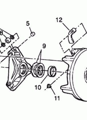 DRIVE CLUTCH - A99AE50DA (4949204920c008)