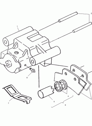 REAR BRAKE - A99AE50DA (4949204920c011)