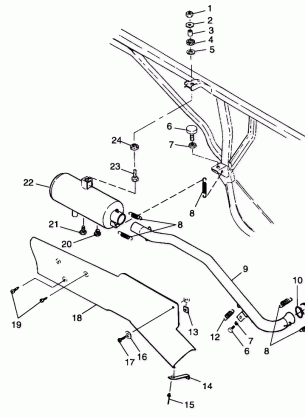 EXHAUST SYSTEM - A99AE50DA (4949204920a013)