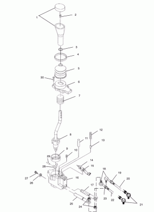 GEAR SELECTOR - A99AE50AA (4949204920d005)