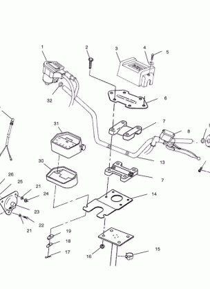 STEERING - HANDLEBAR - A99AE50DA (4949204920b010)