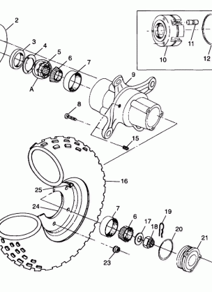 FRONT WHEEL - A99AE50DA (4949204920b008)