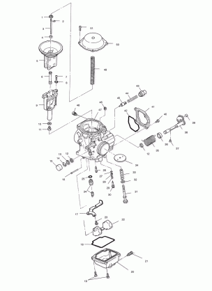 CARBURETOR - A99AE50DA (4949204920e001)