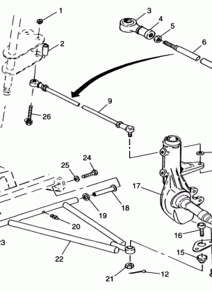 A-ARM / STRUT MOUNTING - A99BA38CA (4949534953b005)