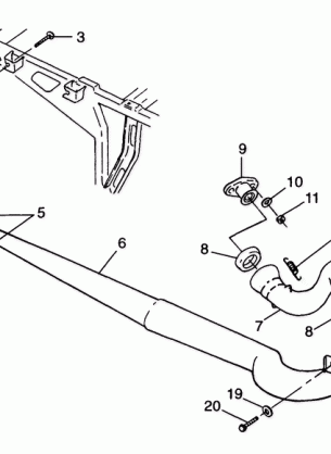 EXHAUST SYSTEM - A99BA38CA (4949534953a011)