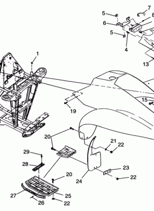 FRONT CAB - A99BA38CA (4949534953a005)