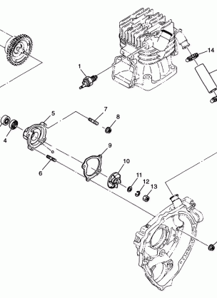 WATER PUMP - A99BA38CA (4949534953d005)