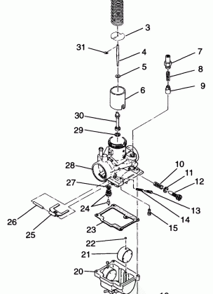 CARBURETOR - A99BA38CA (4949534953d001)