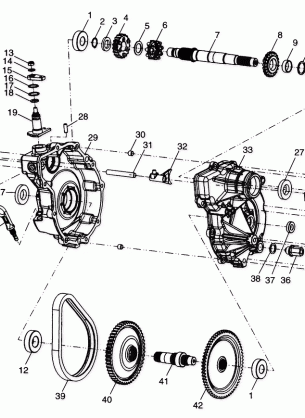 GEARCASE - A99BA38CA (4949534953c009)