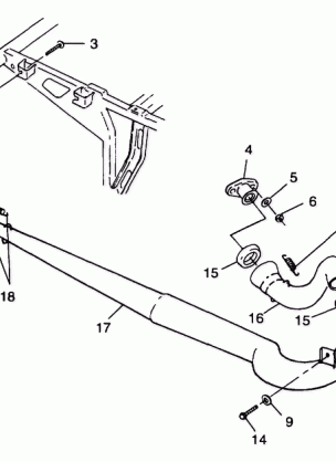 EXHAUST SYSTEM - A99BG38CA (4949664966a012)