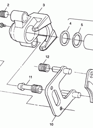 FRONT BRAKE - A99BG38CA (4949664966b007)