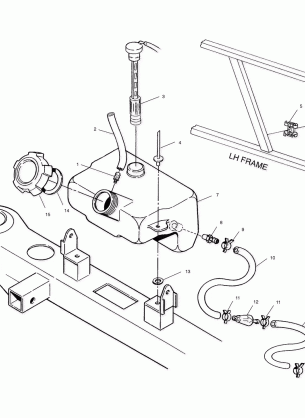 OIL TANK - A99BG38CB (4952505250a014)