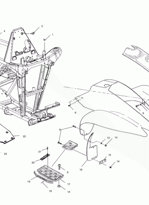 FRONT CAB - A99BG38CB (4952505250a005)