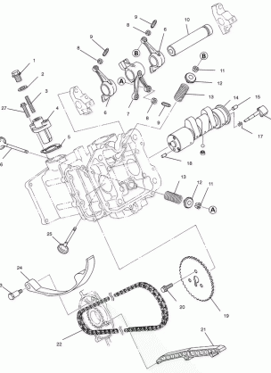 INTAKE and EXHAUST - A99BG50AA (4949714971d005)