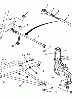 A-ARM / STRUT MOUNTING - A99CA28CA (4949444944b010)