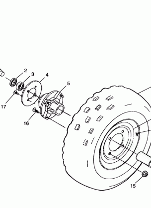 FRONT WHEEL - A99CA28CA (4949444944b004)