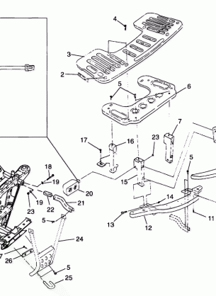 FRONT RACK and BUMPER MOUNTING - A99CA28CA (4949444944a009)