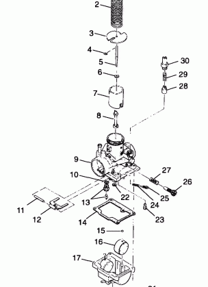 CARBURETOR - A99CA28CA (4949444944d001)