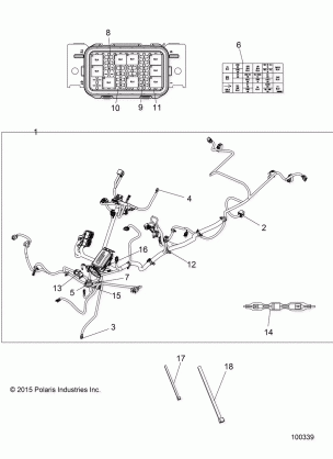 ELECTRICAL HARNESS - A16SDC57C2 (100339)