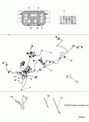 ELECTRICAL HARNESS - A16SDS57C2 (100443)