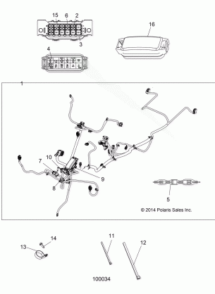 ELECTRICAL MAIN WIRE HARNESS - A16SEH57A7