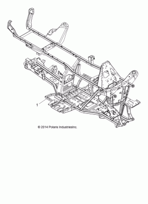 CHASSIS FRAME - A16SES57F1 / F2 / SBT57F1