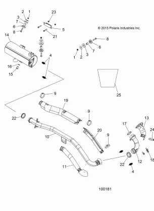 ENGINE EXHAUST - A16SET57C1 / C7 / SES57C1 / C2 / SBT57C1