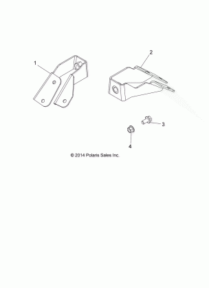 CHASSIS SEATBELT ANCHORS - A16SET57C1 / C7 / SES57C1 / C2 / SBT57C1 [49ATVSEATSEATANCR