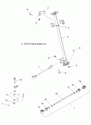 STEERING STEERING POST - A16SET57C1 / C7 / SBT57C1