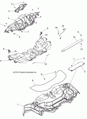 BODY HOOD AND FRONT BODY WORK - A16DAA57A5 / A7 / L2 / E57A9 / E57AM (49ATVCAB15ACE570)