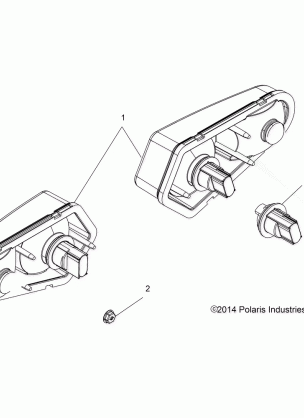 ELECTRICAL TAILLAMPS - A16SHE57NM (49ATVTAILLAMPS15SPMD)