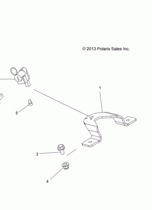 STEERING STEERING LOCK - A16SUC57C1 (49ATVSTEERINGLOCK14570UTE)